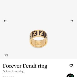 Fendi Forever Ring